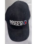 Matco Tools Hat Embroidered Strapback Baseball Cap Black Adjustable - €12,83 EUR