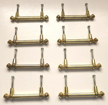 Vintage Amerock Brass Drawer Cabinet Pull Handle Lot, 761-1, RD 1979 CA - £27.90 GBP