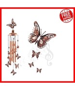 Durable and Lightweight Butterfly Wind Chime - Perfect for Home or Garden - $609.43 MXN