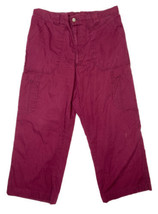 Carhartt Men Size L (34x25) Purple Rip-Stop Cargo Scrub Pants Size Tag M... - £6.36 GBP