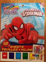 Magic Paint Posters Ultimate SPIDER-MAN 12 Sheets - £3.05 GBP