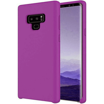 For Samsung Note 9 Liquid Silicone Gel Rubber Shockproof Case PURPLE - £4.62 GBP