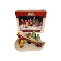 Lemax Christmas Village Collection Porcelain Teeter Totter 1996 #63168 - $19.99