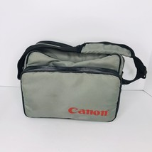 Genuine OEM Canon DSLR Camera Large Padded Storage Bag W/ Strap Gray Bla... - £19.32 GBP