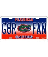 Florida Gators Ncaa &quot;G8R Fan&quot; License Plate - $21.99