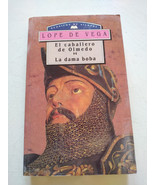 Lope de Vega el Cavaliere de Olmedo La Donna Boba 1994 Frate - Libro Spa... - $33.99 CAD