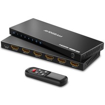 Hdmi 2.1 Switch 8K 60Hz, Hdmi Switcher 5 In 1 Out With Ir Remote, 5 Port 4K 120H - £81.24 GBP