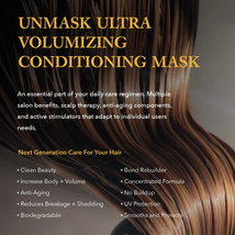 Ethica Unmask Rinse Out or Leave-in Ultra Volumizing Conditioning Mask, 3.4 Oz.  image 2
