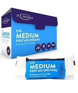 Medical HSE Sterile First Aid Wound Dressing Pad with Bandage 12cm x 12cm - €8,84 EUR Medical HSE Sterile First Aid Wound Dressing Pad with Bandage 12cm x 12cm - €8,84 EUR