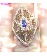 HAUNTED ANTIQUE RING DIVINE CELESTIAL RADIANCE MAGICK HIGHEST LIGHT COLL... - $10,319.39 MXN