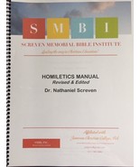 Screven Memorial Bible Institute, Homiletics Manual, Revised &amp; Edited - £15.69 GBP