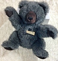 24K 24 Karat Plush Gray Bear Special Effects 15&quot; Tall 1988 Stuffed Toy A... - $23.76