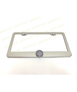 3D Mercedes-Benz Logo Badge Emblem Stainless Steel Chrome Metal License ... - $23.33