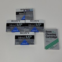Sony 8mm Video Cassette Metal MP Video 8 NTSC (120/min) P6-120MP Lot of ... - £20.30 GBP