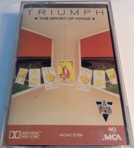 Triumph Tape Cassette The Sports Of Kings 1986 Mca Records Canada MCAC-5786 - £6.07 GBP