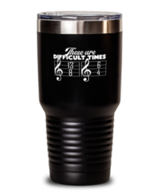 30 oz Tumbler Stainless Steel Funny These Are Difficult Times  - £23.91 GBP