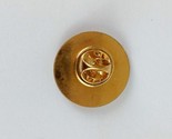 Vintage I Love Soccer Round Lapel Hat Pin - $5.34