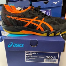ASICS Gel-Blade 7 Unisex Badminon Volleyball Shoes [US:8/260] NWT 1071A0... - £120.32 GBP