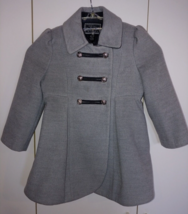 Rothschild Girl&#39;s Adorable Gray Winter COAT-M(5/6)-BARELY WORN-SUPER Soft - £16.44 GBP