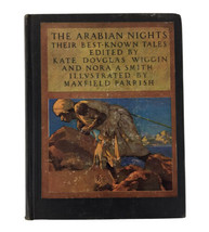 Vintage 1937 The Arabian Nights Maxfield Parrish Kate Douglas Wiggins N Smith #2 - £36.55 GBP