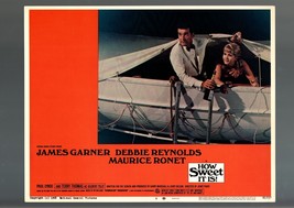 How Sweet It IS-1968-LOBBY CARD-DRAMA-DEBBIE REYNOLDS-JAMES Garner Vf - £11.44 GBP