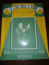 Its The Talk Of The Town Sheet Music Paul Whiteman - $117.69