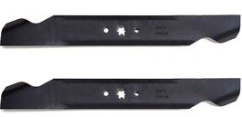 2PK Lawn Mower Blades Fits Cub Cadet 742-04290 942-04290 942-04244 942-04244A - £25.44 GBP