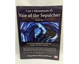 Vale Of The Sepulcher 1 On 1 Adventures #5 D&amp;D 3.0 RPG Adventure Module ... - $35.63