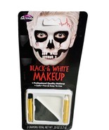 Fun World Black / White Make Up Professional Quality Make Up  Kit Halloween - $20.43 CAD