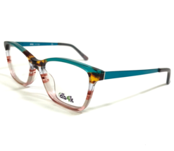 DB4K Kids Eyeglasses Frames Yolo C3 Clear Blue Brown Pink Striped 46-15-125 - £33.28 GBP