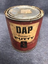 Vintage DAP Paper Label  PUTTY CAN, 1 Pint - £6.97 GBP