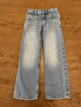 Cinch Boys Jeans 7S White Label Denim Straight Leg Jeans Light Wash Blue Jeans - £11.73 GBP