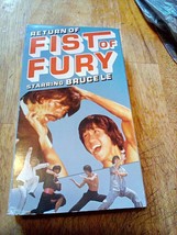 Return Of Fist Of Fury VHS BFV 1987 Bruce Le Kung Fu Martial Arts Rare Cult - £6.72 GBP