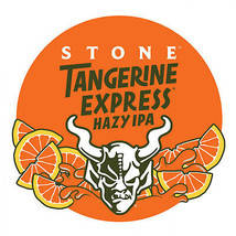 Stone Brewing Tangerine Express Hazy IPA Sticker Orange - £5.29 GBP