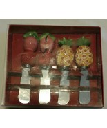 Fruit Salad Collection Set of 4 Cheese Spreaders - Kohls Department Stores - $20.55 CAD