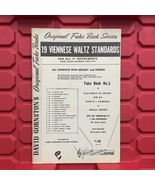 19 Viennese Waltz Standards For All C Instruments Sheet Music Vtg 1940s - $18.44 CAD