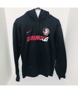 Nike Therma Fit Florida State Seminoles Black Pullover Sweatshirt Mens M... - £23.41 GBP