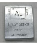 1 Oz Aluminium Barren 0,999 Fein .999 Rein 1 Stk - $15.68