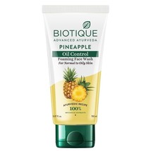 Biotique Bio Pineapple Oil Control Foaming Face Wash, 150ml (Pack of 1) - £16.06 GBP
