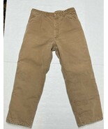 Vtg 70s Carhartt Red Quilt Lined Duck Canvas Pants Mens 32x28 USA Workwe... - $4,757.55 MXN