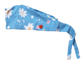 Medical Cap Doctor Surgical Hat Work Scrub Clean Nurse Head Cover Flowers - £3.43 GBP