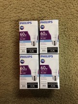 Phillips 60 Watt LED Light Bulbs!!! LOT OF 4!!! NEW!!! - $12.99