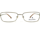 Brooks Brothers Eyeglasses Frames BB1012 1197 Gold Rectangular 54-16-145 - £52.39 GBP