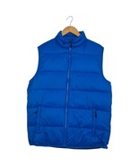 SwissTech Puffer Vest Mens Medium Blue Quilted Packable Lightweight Zip ... - $443.98 MXN