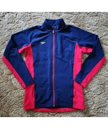 Speedo Boom Force Women&#39;s Blue/Red Warm Up Jacket Size: Small - $425.91 MXN
