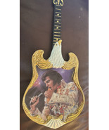 1973 Aloha De Hawaii Elvis Presley First Bradford Exchange Guitare Plaqu... - £19.96 GBP