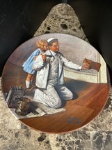 Norman Rockwell's "The Painter"  Knowles Limited Edition 8-1/2" Plate. - $8.45