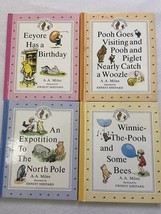 The Original Winnie The Pooh Treasury Hardcover Books Lot of 4 A.A. Milne - £6.81 GBP