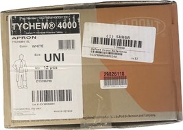 12 DUPONT TyChem(R) 4000 Chemical Resistant Sleeve Univ. Aprons SL278BWH... - $2,432.79 MXN