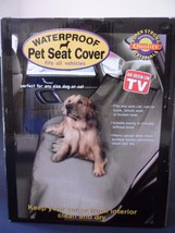 Waterproof Pet Seat Cover As Seen On TV  Fits all Vehicles - £17.68 GBP